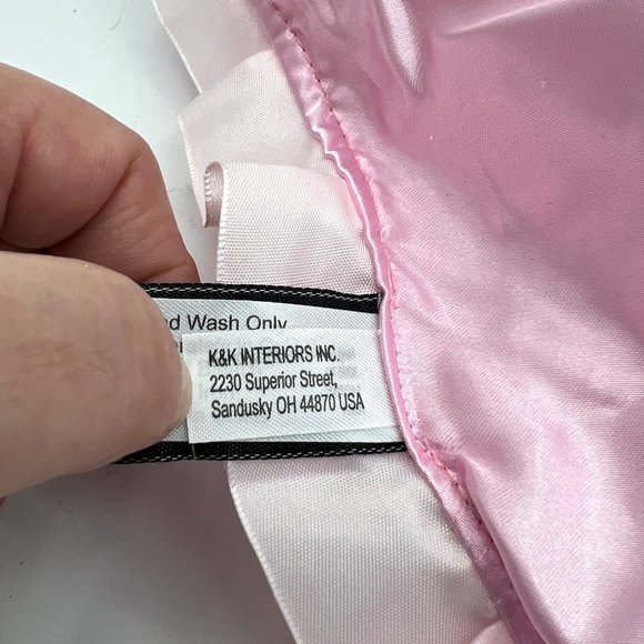 Baby Pink Soft Silky Lamb Lovey Security Blanket - Picture 12 of 13